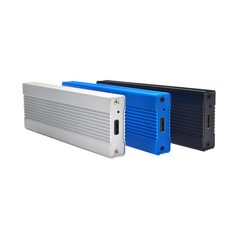 Nvme Enclosure Pcie M 2 Ssd Enclosure To Type C Adapter 10gbps Usb 3 1 Gen 2 M Key Nvme Hdd Box Support 2230 2242 2260 2280 Compatible With Windows Mac Linux Xbox