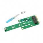 NGFF M.2 B Key SATA-Based SSD to MSATA Mini Male Converter Card
