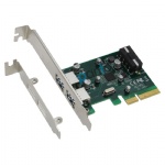 PCIE x4 to 2ports 10Gbps USB3.1 expansion card with low profile bracket