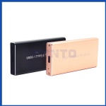 2016 portable USB3.1 type C to mSATA 30*50mm SSD enclosure
