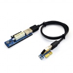 2020 Panto PCIE x1 extender riser with USB mini USB cable