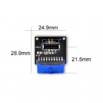 Panto USB3.0 19pin to USB3.1 Type-E 20Pin Female Header Active Converter Extension Adapter