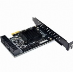 2020 PCIE to 8 SATA Card PCI-E Adapter PCI Express to SATA3.0 Expansion Card 6Port SATA III 6G for SSD HDD IPFS Mining
