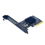 PCIE X4 to USB3.2 Gen 2 type E key A 20Gb expansion card