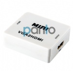 Mini VGA + Audio to HDMI Converter