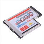 Super speed 2port USB3.0 5Gbps 54mm express card