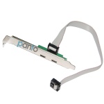 2 port USB2.0 Type C Adapter Card