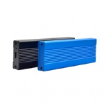 NVMe Enclosure, PCIe M.2 SSD Enclosure to Type C Adapter, 10Gbps USB 3.1 Gen 2 M Key NVME HDD Box, Support 2230 2242 2260 2280, Compatible with Windows/Mac/Linux/Xbox