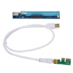 PCI-E PCI Express Riser 1X to 16X external pci express slot converter card for Bitcoin