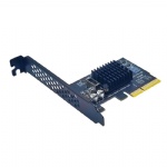 PCIE X4 to USB3.2 Gen 2 type E key A 20Gb expansion add on card