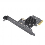 PCIE X2 to 1 port Type E USB3.2 Gen 2 10Gb expansion add on card