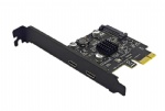 PCIE X1 to dual USB3.2 Gen 2 10Gb Type C  expansion add on card
